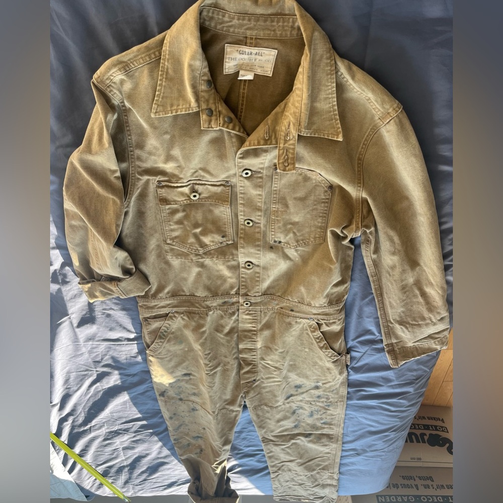 Amazingly cool Double Ralph Lauren (RRL) jumpsuit, size L, mint condition!